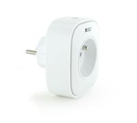 Easy Plug E16EM Prise connectée E (FR), 16A, avec mesure de consommation-Delta Dore 6353005