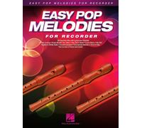 Hal Leonard Publishing Corporation – Easy Pop Melodies – Flûte à bec – Partition