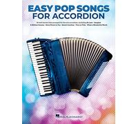 Hal Leonard Corp – Morceaux pop faciles pour accordéon – pop et rock