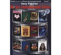 Easy Popular Movie Instrumental Solos for Strings Violin Book amp CD by Edited by Bill Galliford
