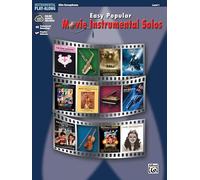 Easy Popular Movie Solos (alto sax/CD) --- Sax Mib/Piano - Various --- Alfred Publishing
