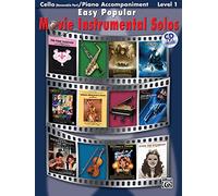 Easy Popular Movie Solos (cello/CD) --- Violoncelle Solo - Various --- Alfred Publishing
