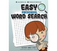 Easy Preschool Word Search: Activities PRESCHOOL workbooks for 3 4 5 year olds