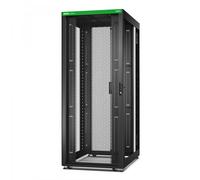 APC Baie EasyRack ER8220 42U 800x1200 mm avec toit, sans panneaux latéraux, roulettes, noir