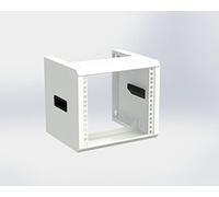 Easy Rack Rack universel pour montage mural ou sur table 5HE Gris clair 250 mm