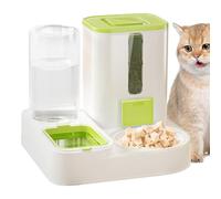 Easy Refilling: Easily Refill Your Cat's Feeder with Our Top Covers; Often Monitor Food and Water with Its Transparent Design: a Hassle- Solution for Busy Owners.