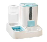 Easy Refilling: Easily Refill Your Cat's Feeder with Our Top Covers; Often Monitor Food and Water with Its Transparent Design: a Hassle- Solution for Busy Owners.