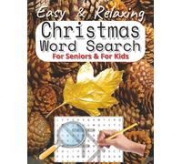Easy & Relaxing Christmas Word Search: Inspired by Bible themes, Christian values, and Christmas traditions | Easy-to-read layout with 9 words per puzzle | 495 unique words across 55 puzzles