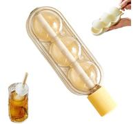 Easy Release 2-in-1 - Hockey Mold Kettle - - Ball Maker,for Whisky Cocktail Coffee Drink Bar Party Picnic Camping Home Fridge, in-1 trays for freezer easy release leak proof