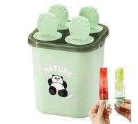 Easy Release Ice Mold, 4 Cavity Maker, 18CM Dessert Mold with Quick Demolding, Silicone Tray, Lolly Maker with Fun Style, Kitchen Tool for Summer Parties