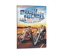 Easy Rider Affiche décorative sur toile pour salon, chambre à coucher 20 x 30 cm