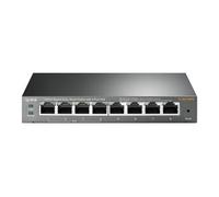 Easy Smart TL-SG108PE - Commutateur - intelligent - 4 x 10/100/1000 (4 PoE+) + 4 x 10/100/1000 - de bureau - PoE+ (64 W)