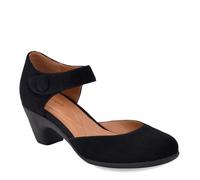 Easy Spirit Escarpins Clarice pour femme, Daim noir, 38.5 EU