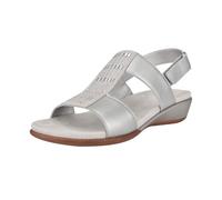 Easy Spirit Femme Hazel Sandale cale, Argent 040, 36.5 EU X-Large