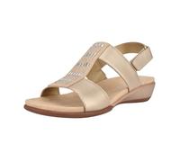 Easy Spirit Femme Hazel Sandale cale, Or 710, 38 EU