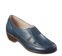 Easy Spirit Mocassins Daisie pour femme, Bleu chiné foncé, 6.5 Narrow