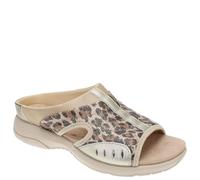 Easy Spirit Sandales Traciee pour femme, Léopard-doré, 9.5 Narrow