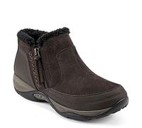 Easy Spirit Women's Epic Ankle Boot, Brown, 9 X-Wide