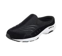 Easy Spirit Women's Traveltime Mule, Black Suede, 8 UK