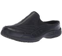 Easy Spirit Womens Traveltime234 Clogs, Navy Leather, 8.5 Wide US