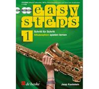 Easy Steps 1 Altsaxophon / Recueil + 2 Cds + Cd-Rom