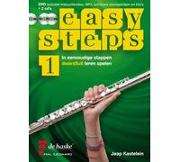 Easy Steps 1 Fluit / Book+2cd+Dvd