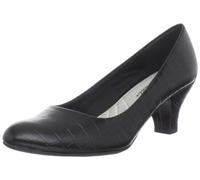 Easy Street Chaussures de Costume Fabulous pour Femme, Design Croco Noir, 36.5 EU Large