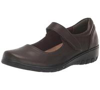 Easy Street Chaussures Plates Archer Mary Jane pour Femme, Marron, 8.5 X-Wide