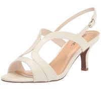 Easy Street Femme Bree Sandale à Talon, Blanc nacré, 38.5 EU