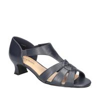 Easy Street Femme Essie Sandale à Talon, Bleu Marine, 44.5 EU