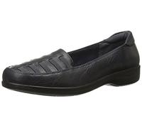 Easy Street Women's Genesis Flat, Navy Burnish, 10 W US