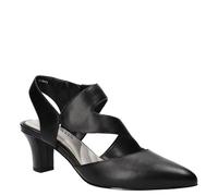Easy Street Women's Venue Dress Shoe Pump, Black/Gore, 7.5