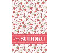 Easy Sudoku: 200 Relaxing Brain Games for Beginners, Women and Teen Girls with Pretty Floral Design