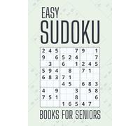 Easy Sudoku Books for Seniors: Large Print Sudoku for Adults & Seniors | 200 Fun, Easy Puzzles | A Perfect Gift for Seniors, Parents & Loved Ones