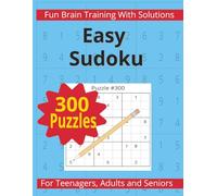 Easy Sudoku: Fun Brain Training with Solutions