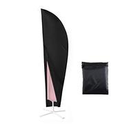 Easy Sun Housse de protection pour parasol déporté en polypropylène 420D Oxford sans barre (265 cm (hauteur x hauteur) 50 x 70 x 40 cm