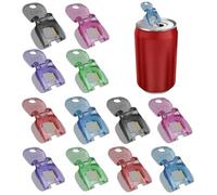 Easy Tab Opener - 12 pièces de canettes ouvre-boîte, ouvre-canettes | Protecteur et ouvre-boissons - Outil pour bière anti-fuite