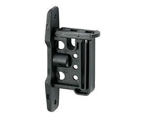 Easy-Tape isolateur à clip pour ruban + corde, Noir