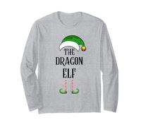 Easy The Dragon Elfe Costume de Noël Famille Groupe Noël Manche Longue