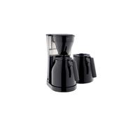 Melitta 6762893 Cafetière Filtre avec 2 Verseuses Isothermes, Easy Therm II, 1023-06, Noir