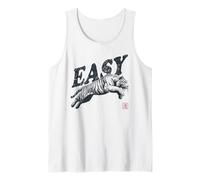 Easy Tiger Art Graphique Vintage Vieilli rétro Débardeur