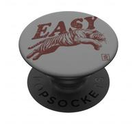 Easy Tiger Art Graphique Vintage Vieilli rétro PopSockets PopGrip Adhésif