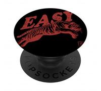 Easy Tiger - Art Vintage Indien, Indien, bohème PopSockets PopGrip Adhésif