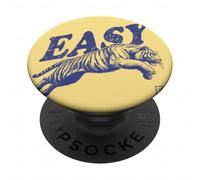 Easy Tiger - Art Vintage Indien, Indien, bohème PopSockets PopGrip Adhésif