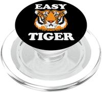 Easy Tiger Big Cat Funny Tiger Lover Easy Tiger PopSockets PopGrip pour MagSafe