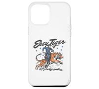 Easy Tiger, Cowboy Amusant, chevauchant Un Tigre, Western rétro Coque pour iPhone 12 Pro Max