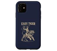 Easy Tiger - Cowgirl équitation en Toute Confiance avec Une Corde Coque pour iPhone 11