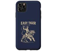 Easy Tiger - Cowgirl équitation en Toute Confiance avec Une Corde Coque pour iPhone 11 Pro Max