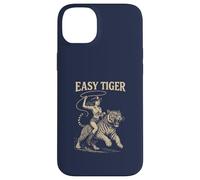 Easy Tiger - Cowgirl équitation en Toute Confiance avec Une Corde Coque pour iPhone 14 Plus