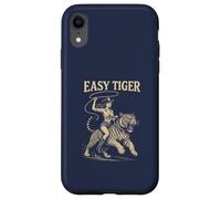 Easy Tiger - Cowgirl équitation en Toute Confiance avec Une Corde Coque pour iPhone XR